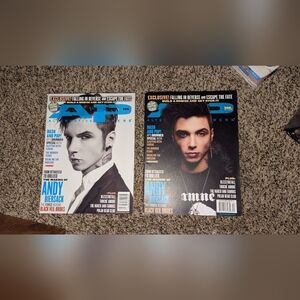Alternative Magazine - Andy Biersack Cover (Black & White)